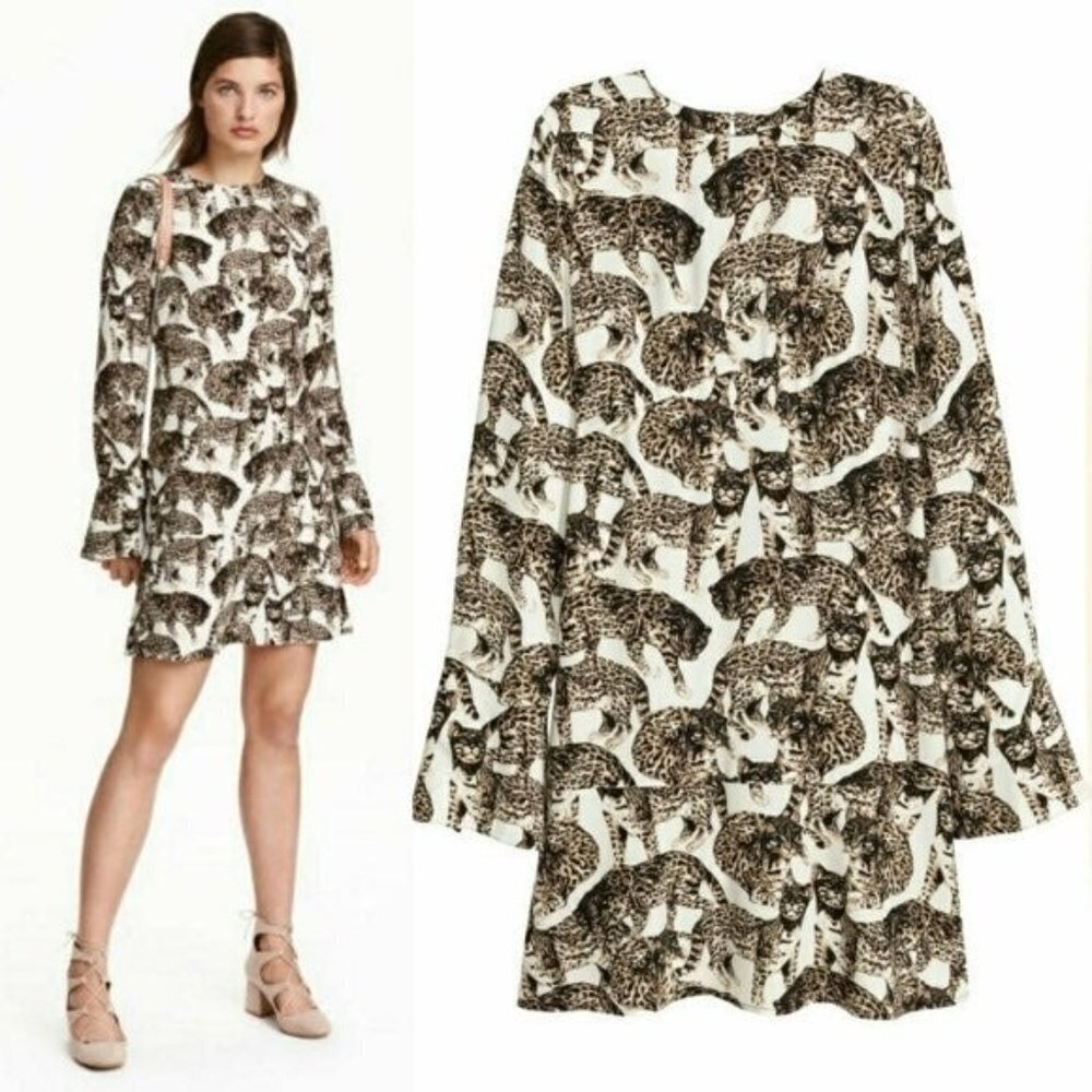 H&M Print Mini Dress - Picture 3 of 11